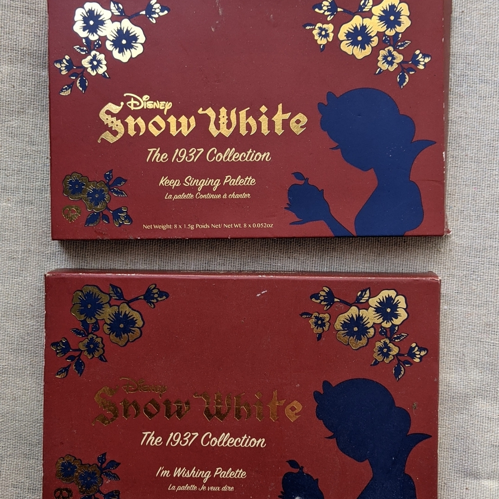 Besame Cosmetics Snow White Eyeshadow Pallets